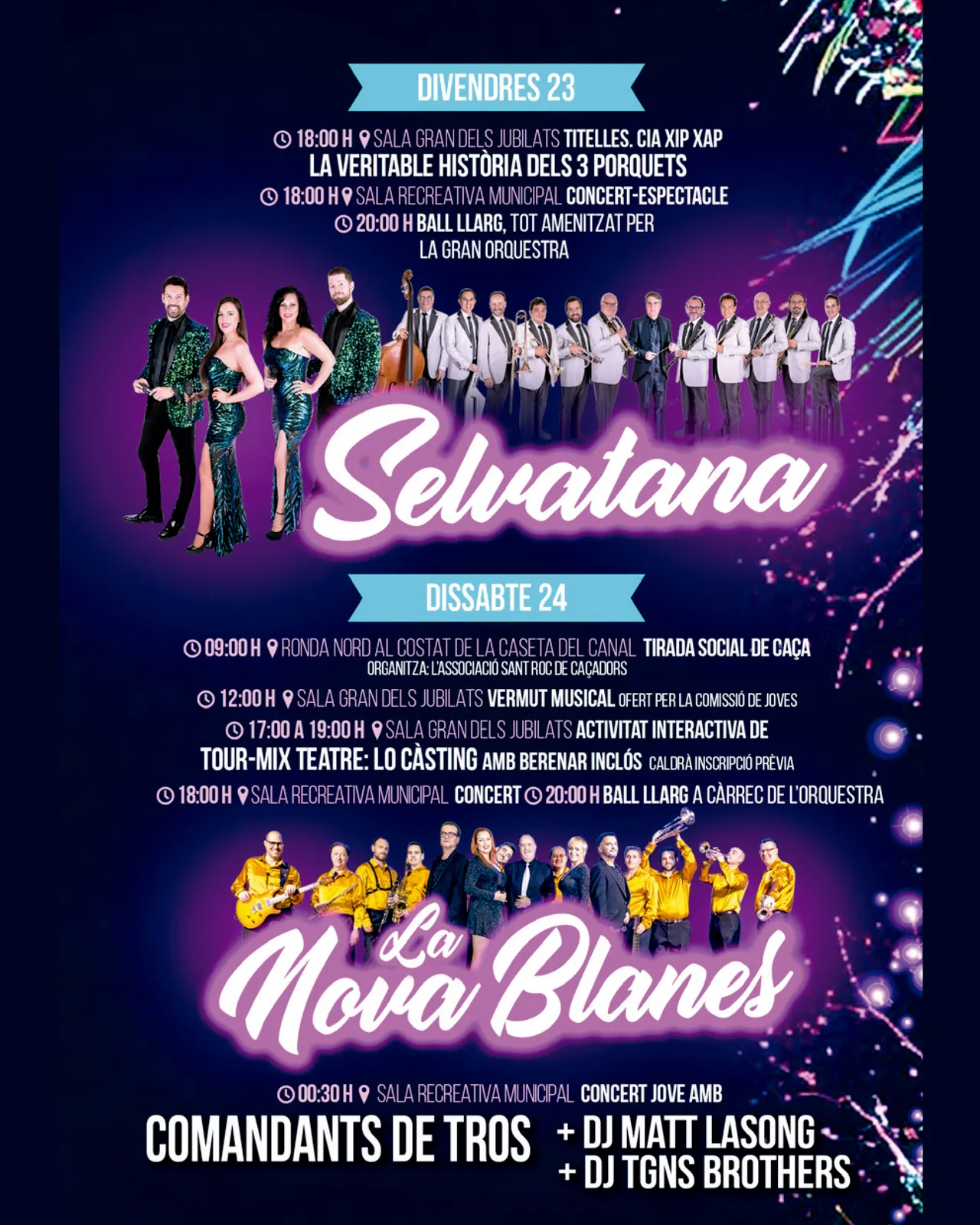 Música, actes lúdics i tradicions a la festa major de Torregrossa