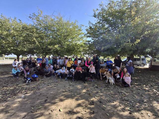 Nova Caninada, el passeig d’amos i mascotes a El Palau d'Anglesola