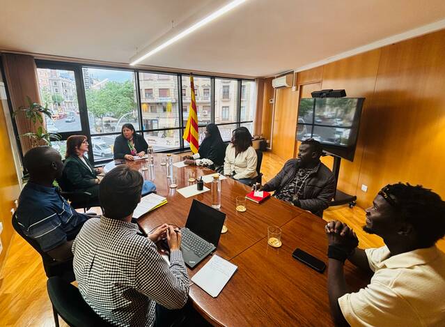Núria Gil agraeix la implicació de l’Associació de Senegalesos de Mollerussa en la integració i la convivència a la ciutat i a la comarca