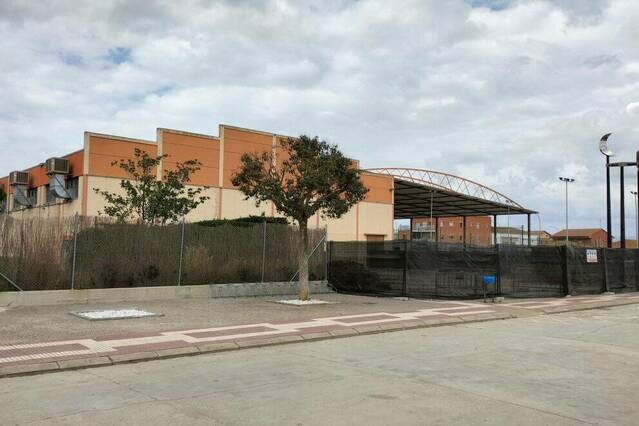 Obres de millora al pavelló de Linyola