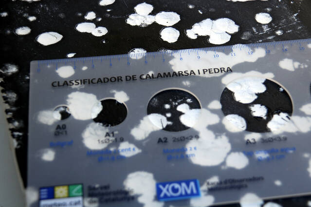 Ponent tanca una temporada rècord de pedregades que ha registrat 19 episodis des de l’abril
