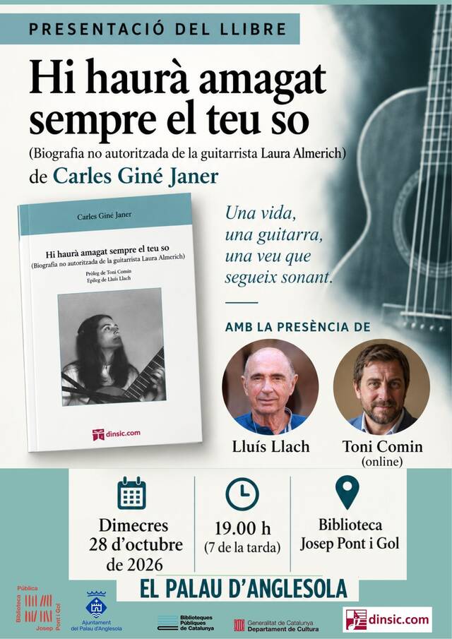 Presentació d’un llibre sobre Laura Almerich al Palau