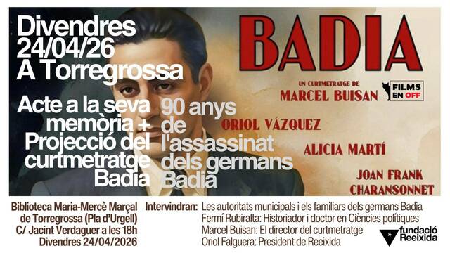 Torregrossa recorda els 90 anys de l’assassinat dels germans Badia