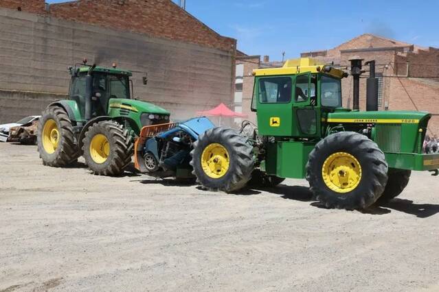 Tractors, gegants i plantes medicinals a la Fira de la Camamilla