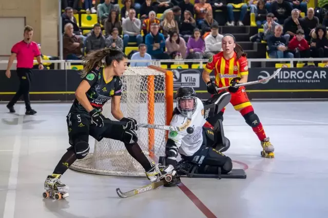 Triomf sofert i més líder: El Vila-sana supera un Manlleu ordenat (2-0)