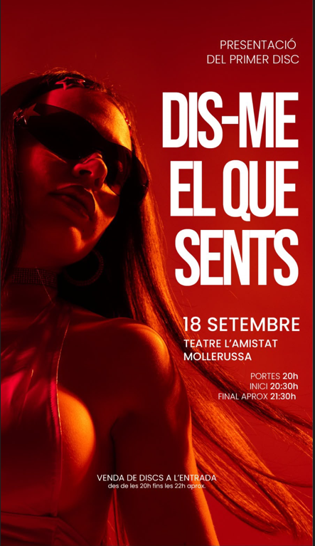 Xènia Páez presenta el seu disc debut a L'Amistat de Mollerussa