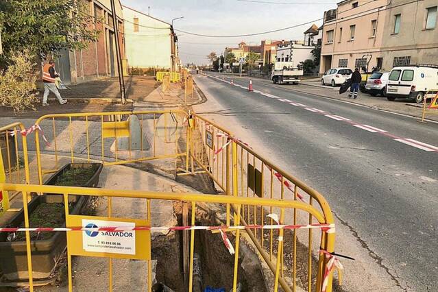 A punt de culminar la renovació de la xarxa d’aigua als tres nuclis
