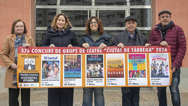 BAT torna a mostrar el millor teatre amateur a Tàrrega