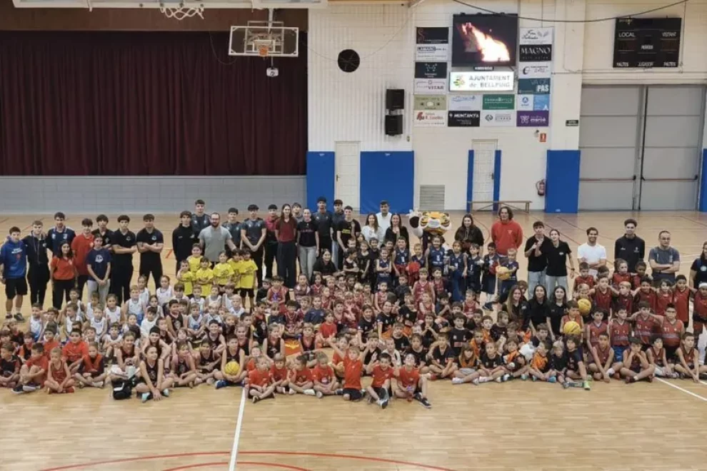 Bellpuig acull la primera trobada d’escoles de bàsquet
