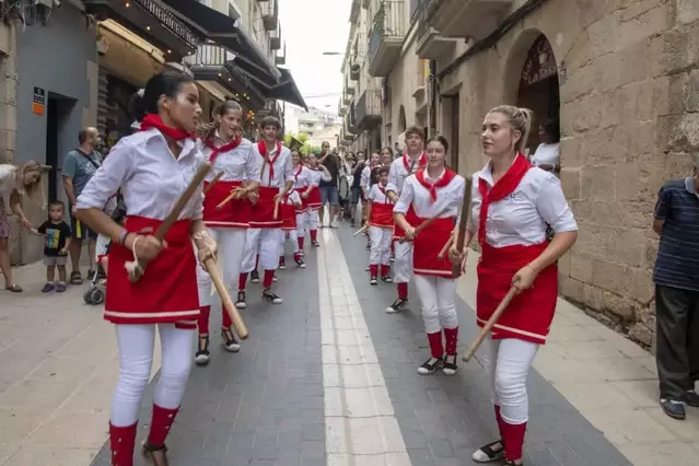 El barri del Carme omple Tàrrega de cultura popular durant la seua tradicional festa