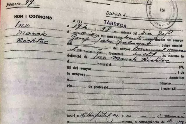 El sorprenent cas del brigadista internacional donat per mort a Tàrrega el 1938 que 'va ressuscitar'