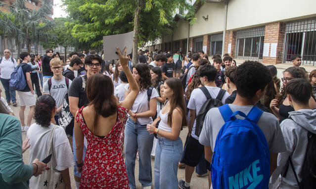 Els alumnes de Tàrrega superen el primer dia de selectivitat amb proves ‘assequibles’ i sense casos de plagi