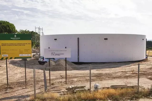 Enllestit el nou dipòsit de Bellpuig