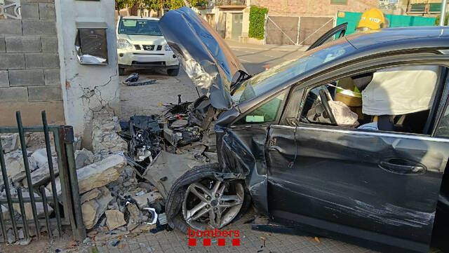 Ferides al xocar contra un mur a Castellserà