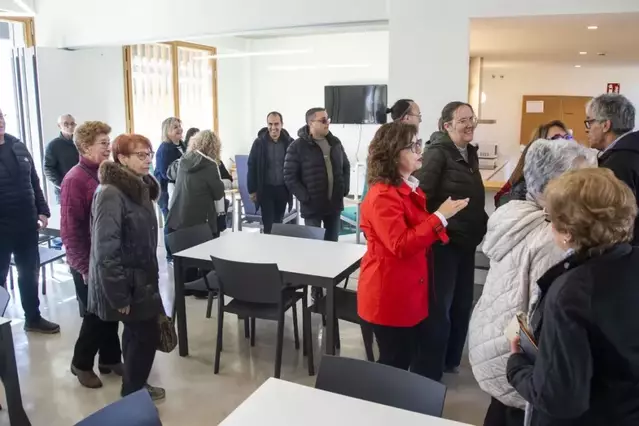 Freqüentades portes obertes del nou centre de dia de l’Alzheimer
