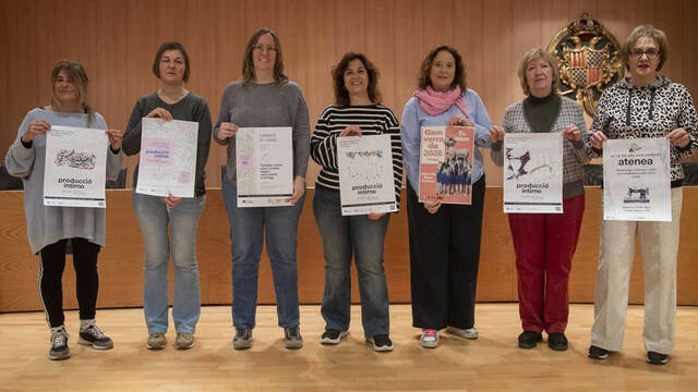 Homenatge a les dones anònimes del tèxtil a Tàrrega
