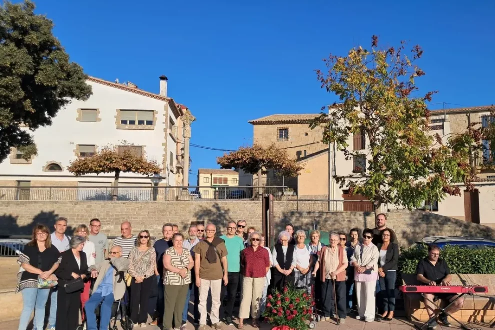 Homenatge a les víctimes de la guerra