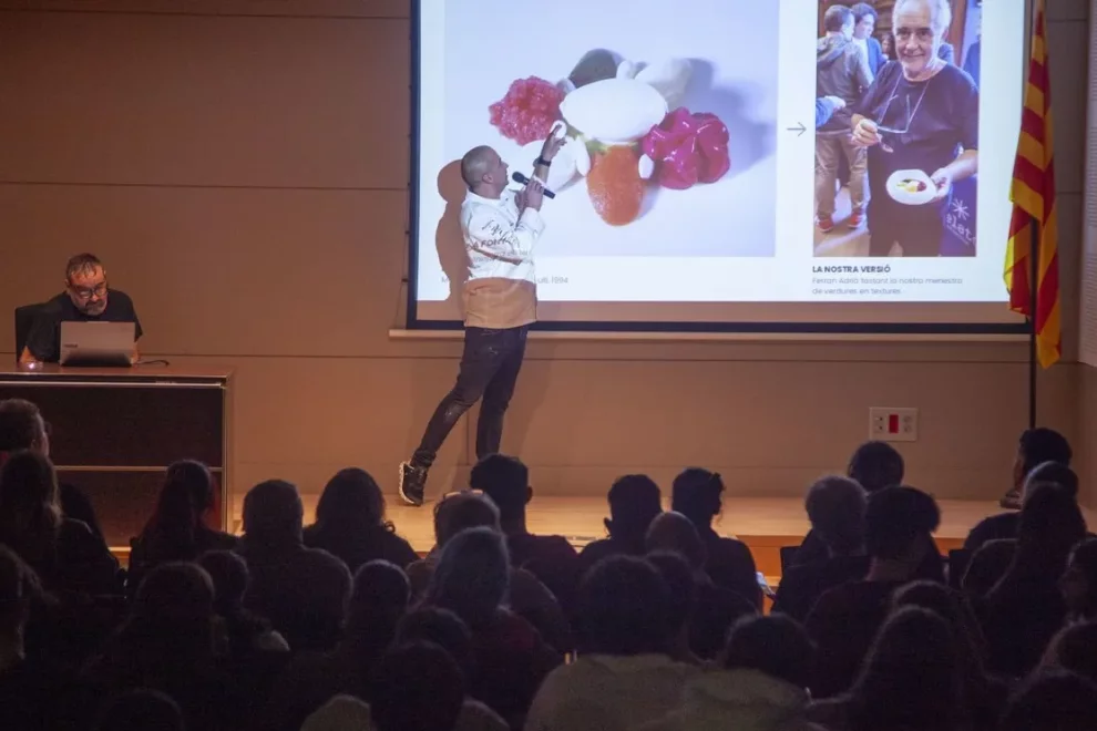 Joel Castanyé, del restaurant La Boscana, inaugura el curs de l’Escola d’Art Ondara