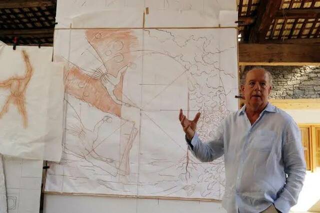 Josep Minguell crearà un fresc per al Museu Benozzo Gozzoli