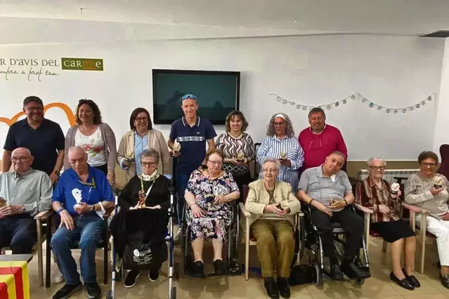 La Llar d’Avis del Carme celebra la final del XIX torneig de dòmino