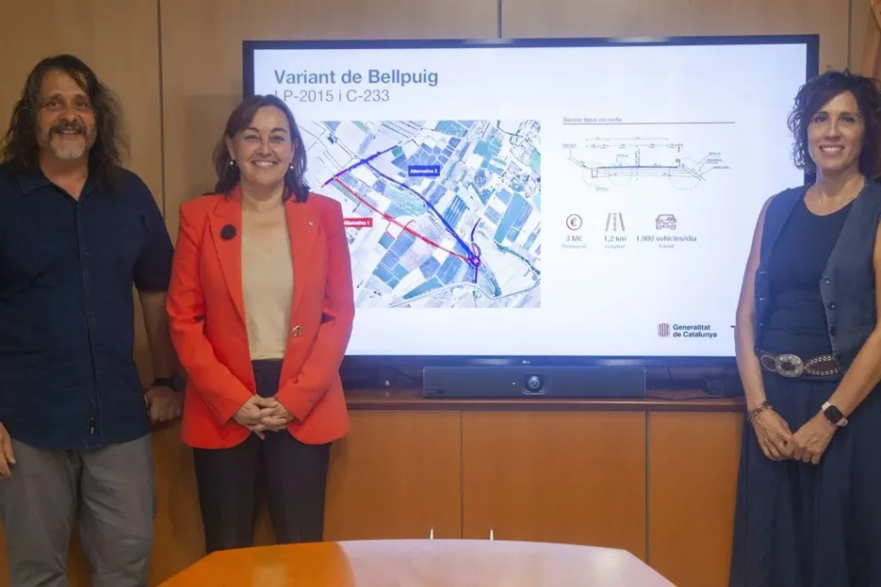 La variant de Bellpuig costarà 3 M€ i podria estar d’aquí a 30 mesos