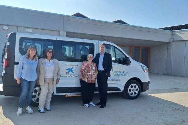 L’entitat Alzheimer de Tàrrega adquireix un vehicle adaptat