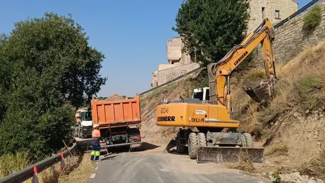 Millores a la via de Verdú a Montornès