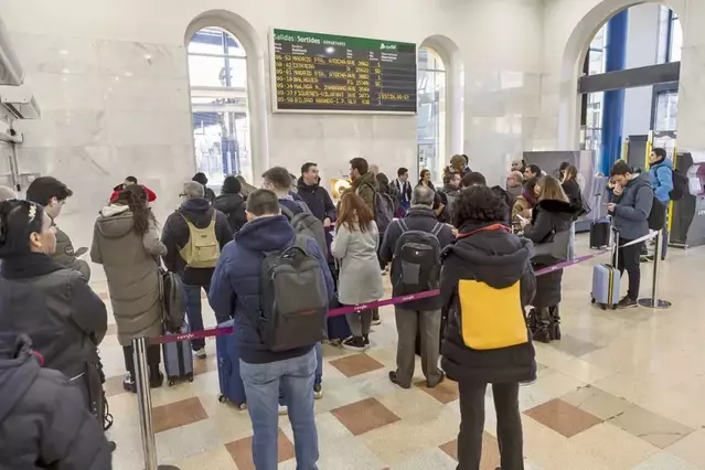 Nou caos ferroviari amb demores de fins a 25 minuts a l’L3 entre Lleida, Tàrrega i Cervera