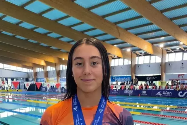 Or per a Noa Priego del CN Tàrrega al Campionat d’Espanya júnior