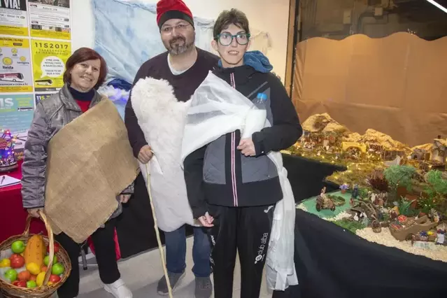 Pessebre artesanal i amb ànima