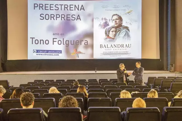 Preestrena sorpresa a Tàrrega de la pel·lícula ‘Balandrau’