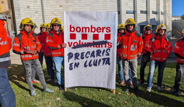 Puigverd d’Agramunt dona suport a la reivindicació de bombers voluntaris
