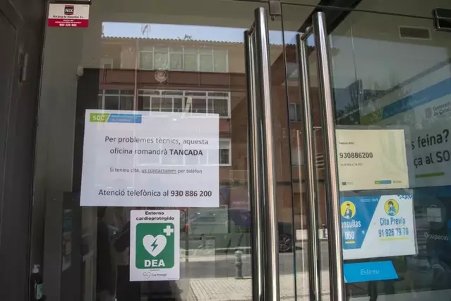 Tanquen per calor les oficines d’ocupació de l’Estat i la Generalitat a Tàrrega