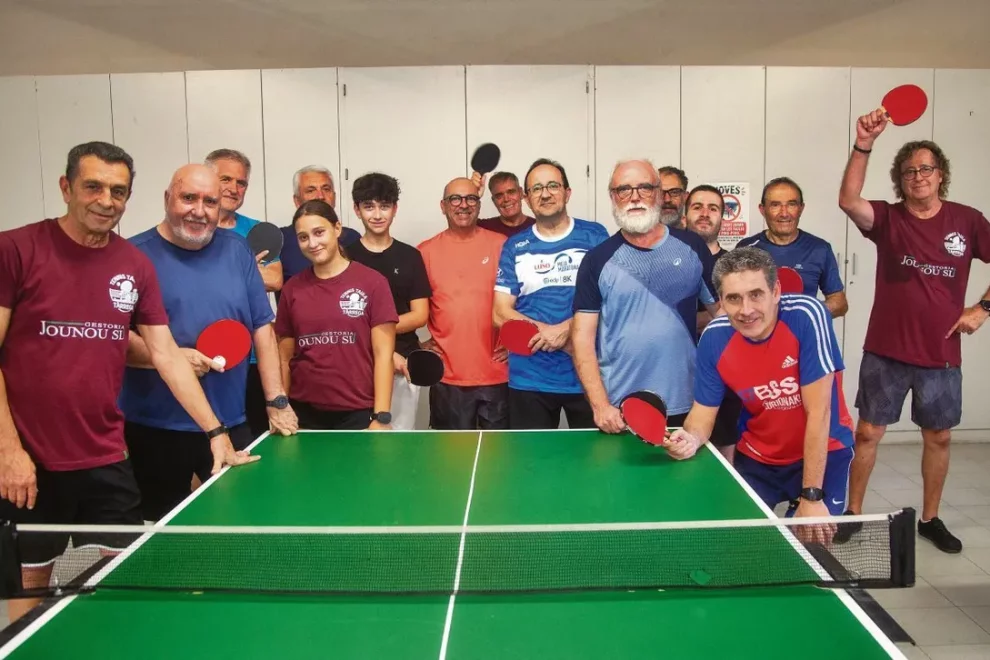 Tàrrega estrena club de tenis taula després de més de trenta anys