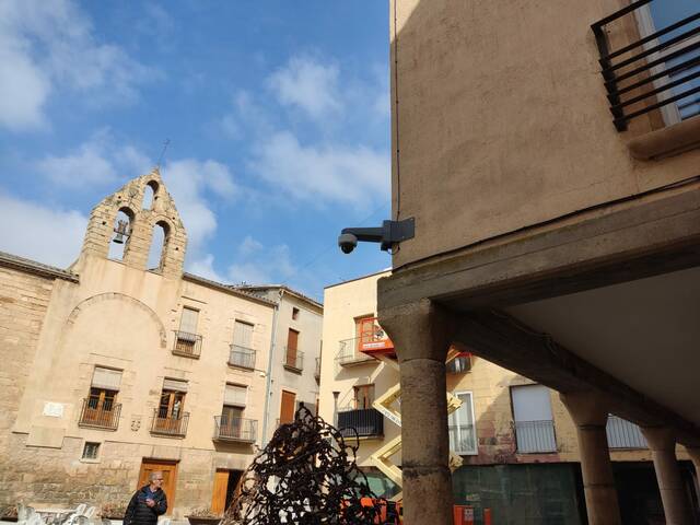 Tàrrega instal·la noves càmeres de vigilància