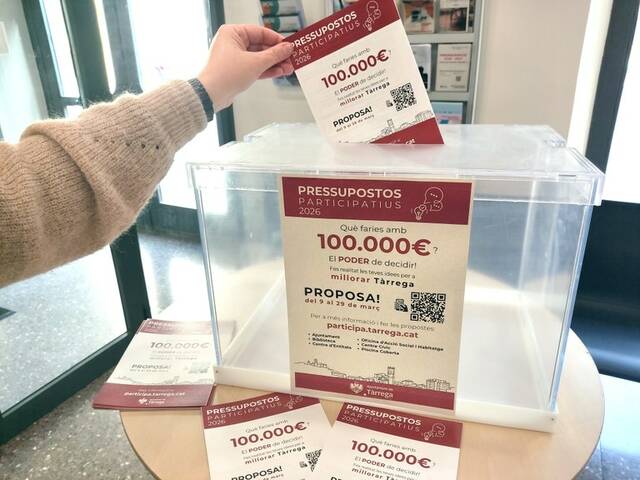 Tàrrega tria projectes participatius