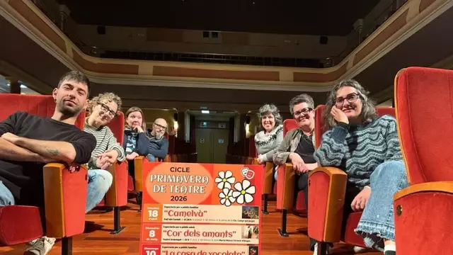 Teatre amb Ramon Madaula i Marta Marco a Bellpuig