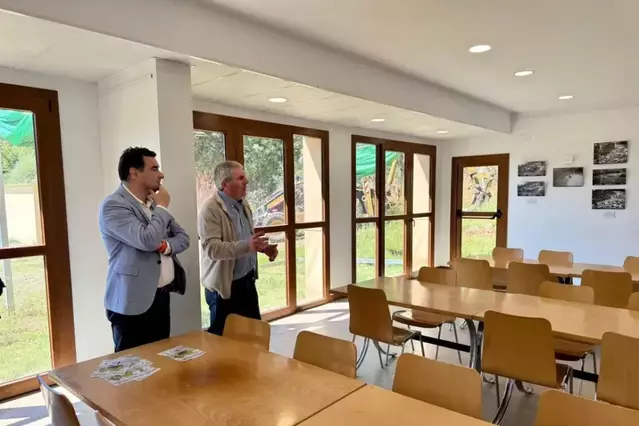 Acaba la primera fase del centre sociocultural de Baldomar