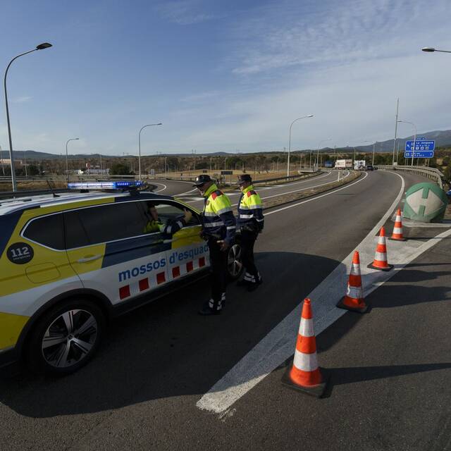 Accidents a l’A-2, l’Eix, Tírvia i Os de Balaguer