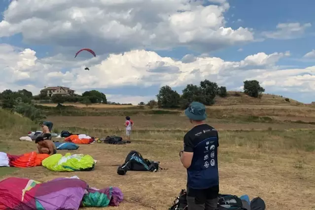 Àger acull aquesta setmana l’Estatal de parapent