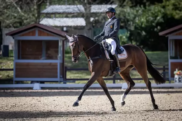 Albert Hermoso, tercer en concurs complet a Itàlia