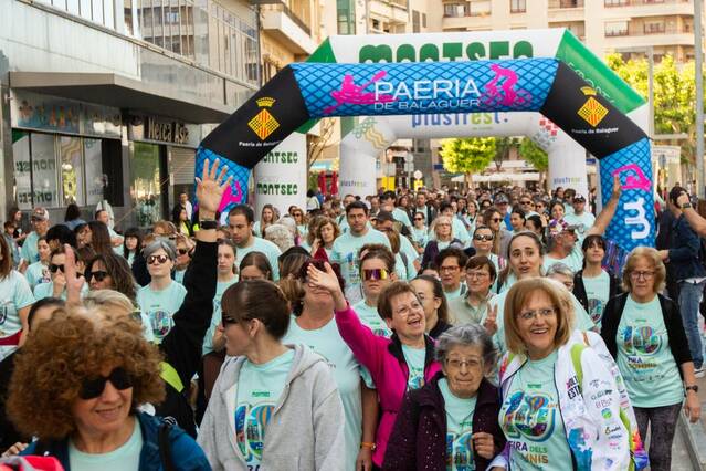 Balaguer es bolca amb els nens amb càncer a la Fira dels Somnis