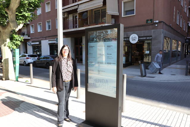Balaguer estrena nous tòtems digitals