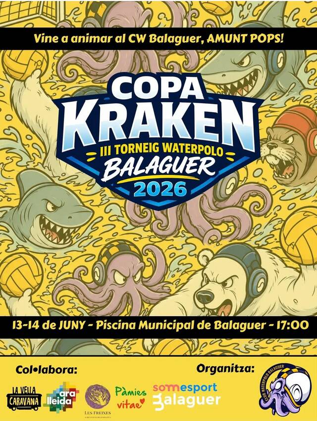 Balaguer organitza la tercera edició de la Copa Kraken