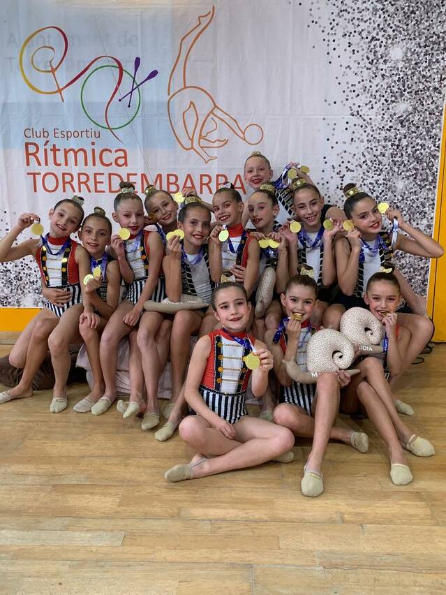 Bon paper del Club de Rítmica Balaguer aquest cap de setmana