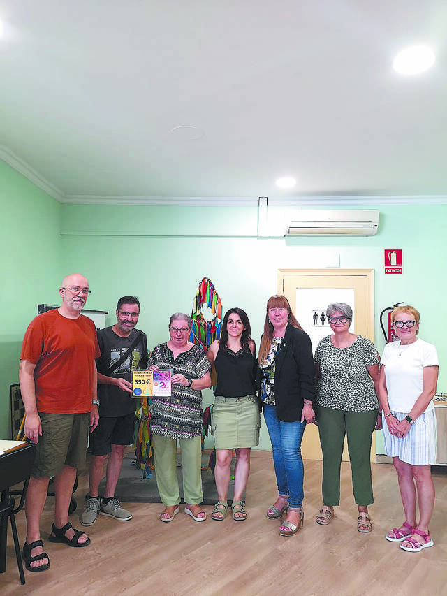 Donen 350 euros a Salut Mental de la Noguera