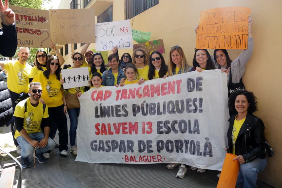 Educació planteja ara reobrir la línia d’I3 eliminada a Balaguer