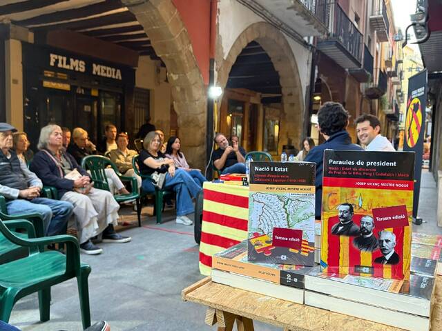 El Casal Pere III de Balaguer presenta dos llibres de Josep Vicenç Mestre