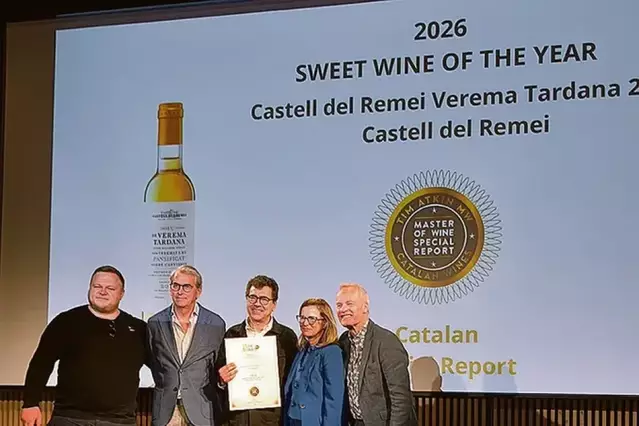 El celler Castell del Remei revalida el premi al millor vi dolç de l’any