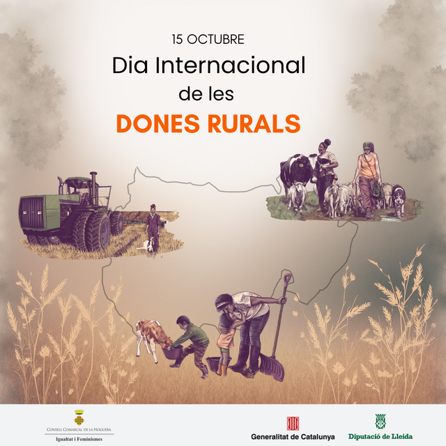 El Consell Comarcal de la Noguera commemora el Dia Internacional De La Dona Rural amb una formació adreçada a les dones d'Unió de Pagesos de la Noguera i la Plana de Lleida